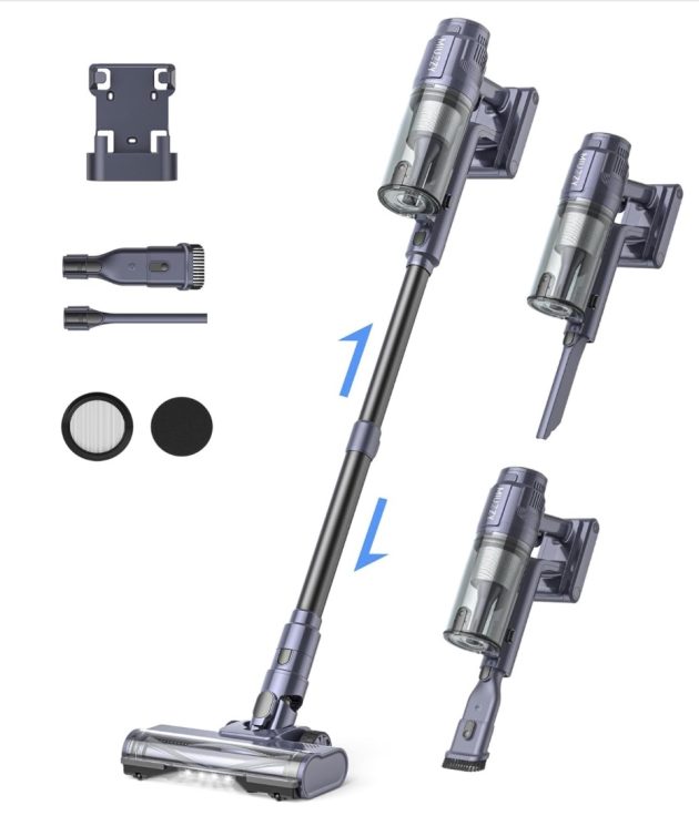 Cordless Stick Vacuum Cleaner with Brushless Motor